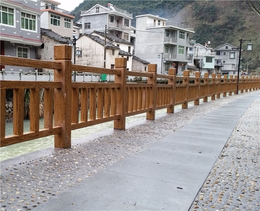 水泥仿木栏杆制作-滁州水泥仿木栏杆-安徽美森仿木栏杆