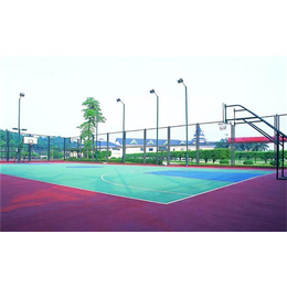 驻马店硅pu球场|河南博大塑胶工程|硅pu网球场