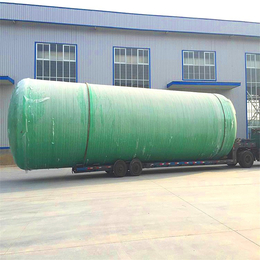 江西玻璃钢化粪池生产厂家 40立方玻纤缠绕预制加厚