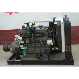 潍坊4105固定动力柴油机配套饲料机使用