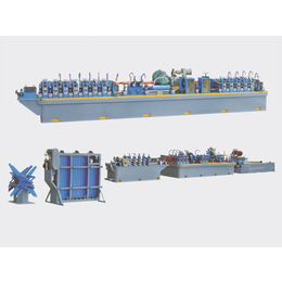 扬州盛业机械(图)、直缝焊管成型机组厂家、焊管成型机组