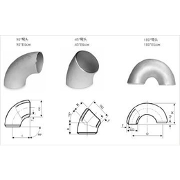 厂家*45度*无缝弯头|平顶山弯头|亚中管道有限公司