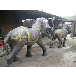 风水铜大象制作-旭升铜雕(在线咨询)-贵州风水铜大象