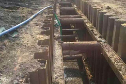 山东泰亨(图)-钢板桩管道支护设计-山东钢板桩管道支护