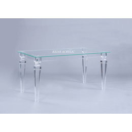 高透明亚克力家具茶几桌 水晶有机玻璃小桌子 可定制	