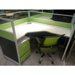 天津现代屏风卡座职员桌椅组合工位屏风电脑桌缩略图