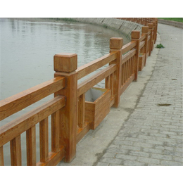 安徽美森公司-合肥仿木栏杆-混凝土仿木栏杆