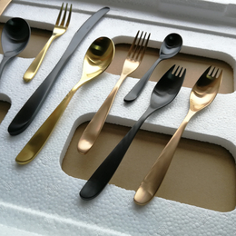 银貂欧式镀钛刀叉勺西餐餐具
