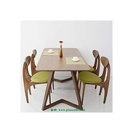 简约实木餐桌 酒店餐桌 咖啡厅餐桌椅定制 餐厅家具定制