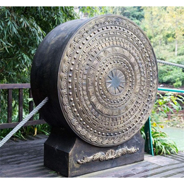 世隆雕塑公司-湘西大型铜雕鼓-大型铜雕鼓定做