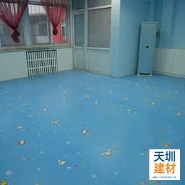 天圳为医院幼儿园学校实验室提供PVC塑胶地板
