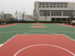中江体育(图)-张家港硅PU篮球场设计-硅PU篮球场设计