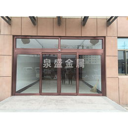 全玻璃感应门图片,泉盛门业(在线咨询),渭南全玻璃感应门