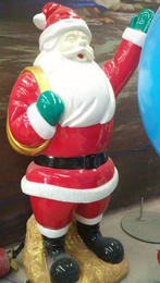 圣诞节装饰品厂家 圣诞老人圣诞鹿灯雕塑租售 圣诞美陈