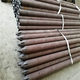 四川钢花管价格   边坡支护用钢花管 注浆钢花管