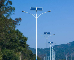 常规6米太阳能路灯 镀锌喷塑 保质保量 河北利祥供应全国
