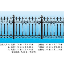 铸铁护栏供应商|湖南铸铁护栏|临朐荣亨金属(查看)