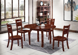 陕西橡胶木餐桌-瑞升餐桌椅厂家*-美式橡胶木餐桌品牌排行
