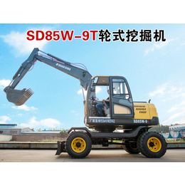 新型轮式挖掘机产品性能  山鼎SD85-9