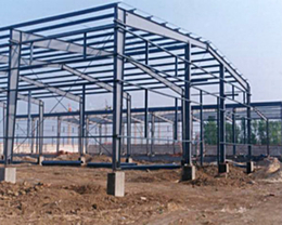 大同轻钢结构-山西恒源通钢结构彩板-轻钢结构厂房施工