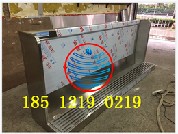 重庆学校卫生间男厕订做尺寸不锈钢小便池槽