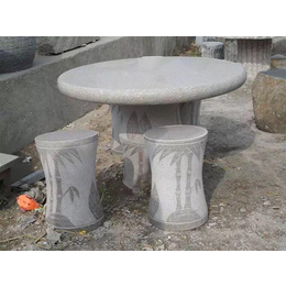 海南石雕桌椅|五莲花花岗岩|石雕桌椅厂家
