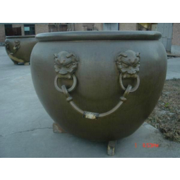 旭升铜雕(图)|铸造铜大缸厂家|辽宁铸造铜大缸