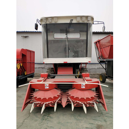 圆盘式青储机 玉米秸秆粉碎回收机 大型联合牧草青储机