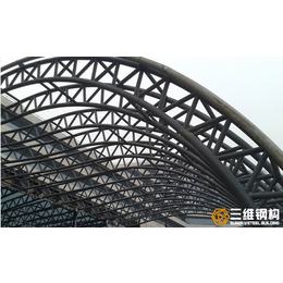 中国山东三维钢构-钢结构网架加工 钢网架工程出口