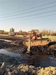 湿地挖掘机出租-福州湿地挖掘机-民强水陆挖掘机