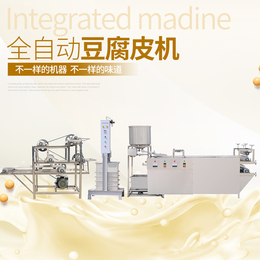 自动煮浆豆腐皮机商用 烟台豆腐皮机生产厂家 聚能食品机械