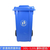 湖北岳阳塑料厂家生产240挂车垃圾箱100垃圾桶环卫桶缩略图4