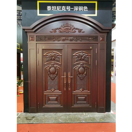 仿铜拉丝门安装订做|兆鸿门业(在线咨询)|台湾仿铜拉丝门