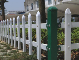 江苏南京PVC草坪护栏绿化带护栏塑钢护栏花池围栏栏