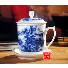 供应礼品茶杯 各种图案陶瓷杯 景德镇陶瓷 厂家*