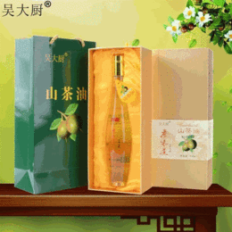 吴大厨山茶油250ml原香山茶籽油食用油月子油礼盒装