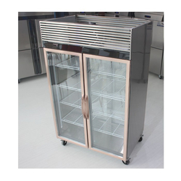 内蒙古三大门玻璃展示柜-制冷设备爱德信-三大门玻璃展示柜采购