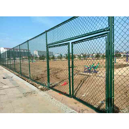 足球场围栏网材质、威友丝网、甘肃足球场围栏网