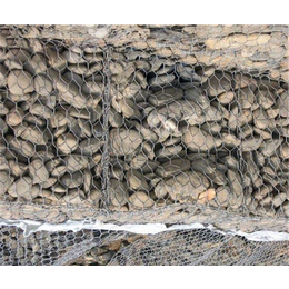 填海石笼网  水利铅丝笼 铁丝覆塑石笼网  *腐蚀 耐冲刷