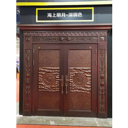 铜铝门制造工厂-临朐兆鸿门业(在线咨询)-河北铜铝门