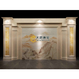 别墅3D背景墙生产厂家|潍坊3D背景墙|酒店翻新改造UV板