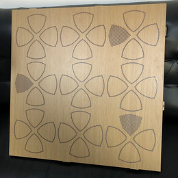 KTV定制木纹雕花铝单板 氟碳铝单板