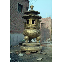 圆形铜香炉制作,阳江铜香炉,*用品(图)