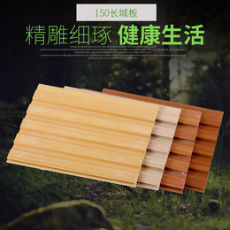 忻州生态木长城板 生态木150包覆长城板 