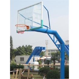 冀中体育公司,儋州固定篮球架,单柱固定篮球架****生产