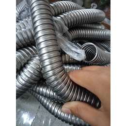  安防监控穿线管 单扣镀锌金属蛇皮管规格尺寸