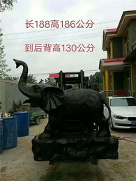 汇丰铜雕-大象铜雕塑-陕西广场大象铜雕塑
