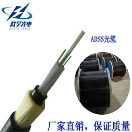 防雷电架空光缆 ADSS光缆48芯300米跨距 *光纤