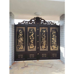 中式庭院门,真意护栏价格优,中式庭院门厂