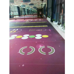 供应厂家*健身房地垫功能地胶塑胶地板PVC运动地板场